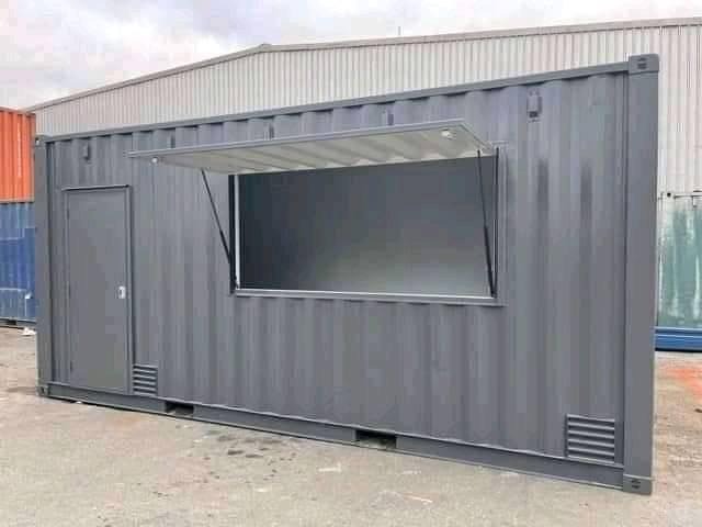 6m X 2.44 SpazaTuckShop Container